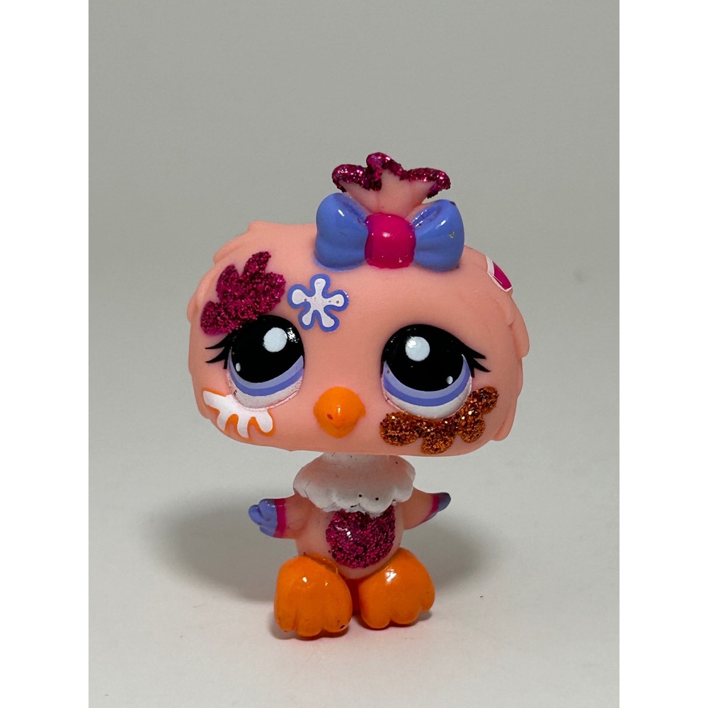 LPS Littlest Pet Shop 2345 Shimmer N' Shine Sparkle Owl Glitter
